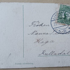 Pikkuherra ja hevonen tallissa, vanha väripk, p. 1919 - pikkukuva 2