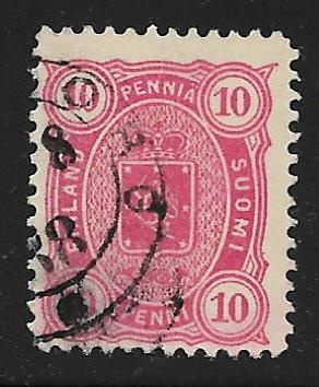 Nelilukuiset 1885 10p (LAPE 21) O