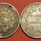 2 x Ranska Indo-Chine, Piastre de Commerce 1906 ja 1907 (8). - pikkukuva 2