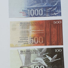 10, 20, 50, 100, 500, 1000 Suomen markan setelit jäljennös - pikkukuva 3