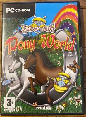 PONY WORLD PC CD ROM, CLEVER KIDS