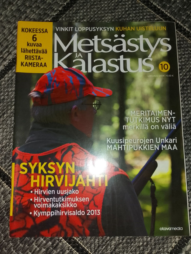 Metsästys ja kalastus 10/2014