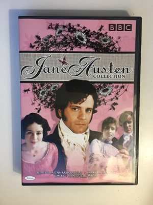 Jane Austen -kokoelma (8DVD) 4 klassista minisarjaa
