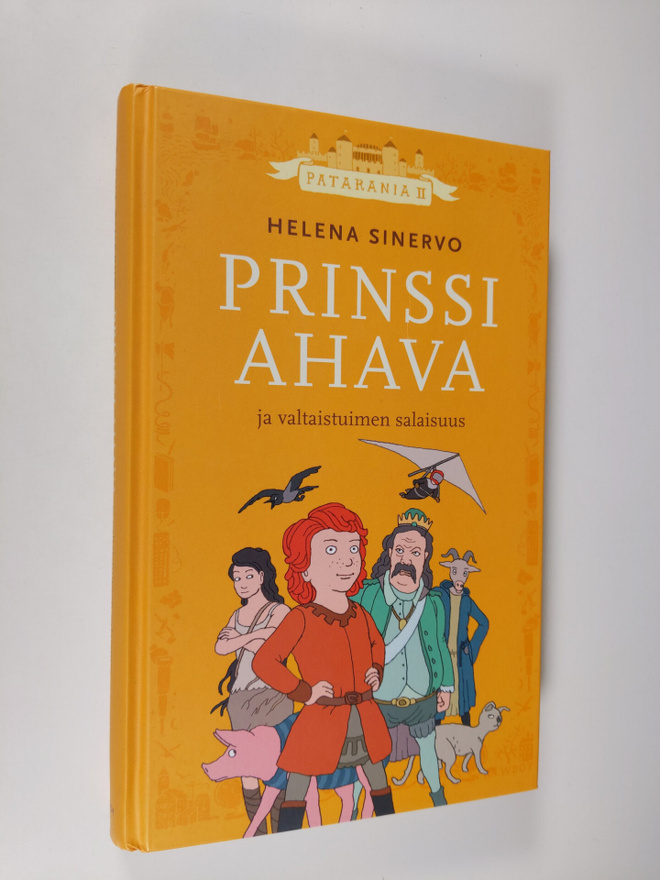 Helena Sinervo : Prinssi Ahava ja valtaistuimen salaisuus