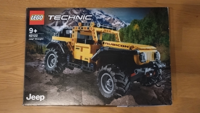 Jeep Wrangler tekniikkalego (42122)