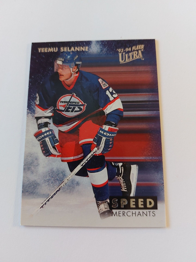 1993-94 Ultra Speed Merchants #10 Teemu Selänne