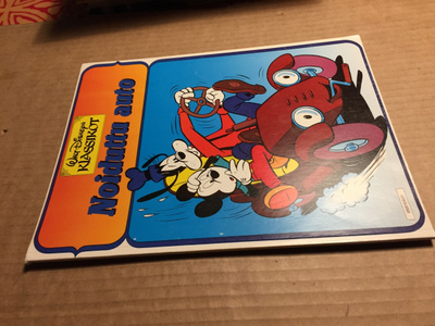 DISNEY KLASSIKOT NOIDUTTU AUTO HYVÄ
