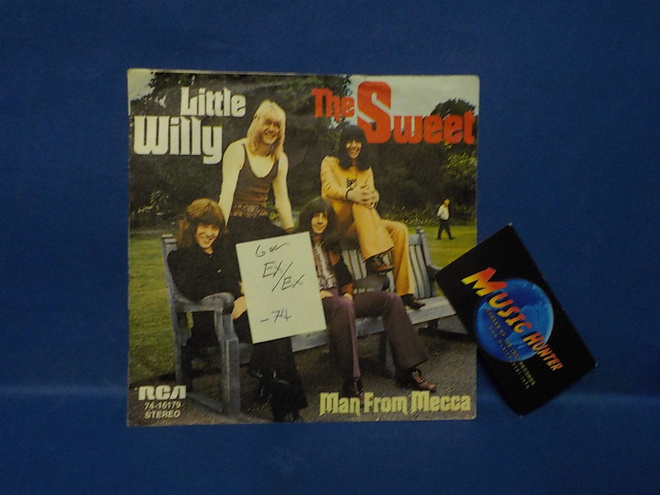 THE SWEET - LITTLE WILLY EX/EX GER -74 7"