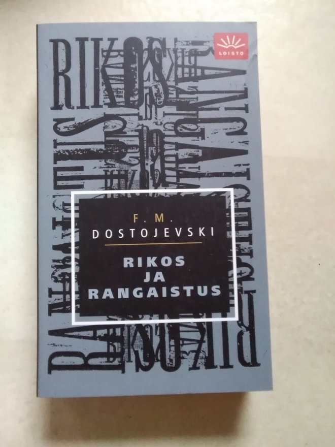 F. M. Dostojevski: Rikos ja rangaistus -pokkari-