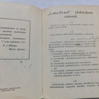VANHAT Lotta Svärd Säännöt+ Ohjeet 1937 Vaajakoski Jyväskylä - pikkukuva 3