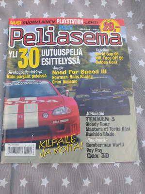 Peliasema lehti kesä 1998 (LEHTI)