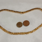 Greek Key Link Gold plated kaulakoru - pikkukuva 2