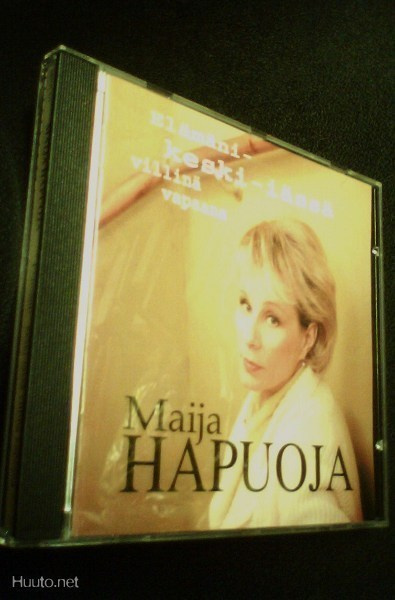 MAIJA HAPUOJA: Elämäni- keski-iässä villinä... CD (Sis.pk:t)