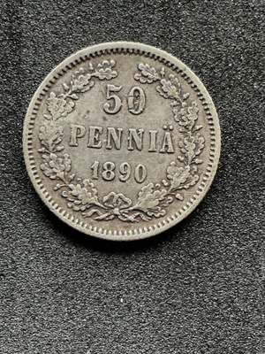 50 penniä 1890
