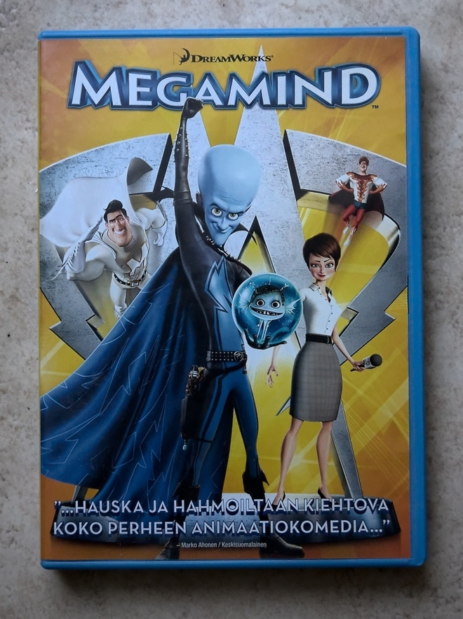 Megamind, DVD.