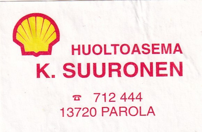 Parola, K. Suuronen . SHELL   2/11