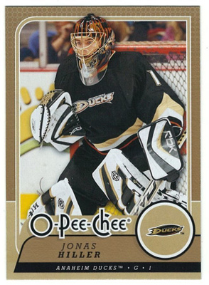 08-09 O-Pee-Chee #75 Jonas Hiller