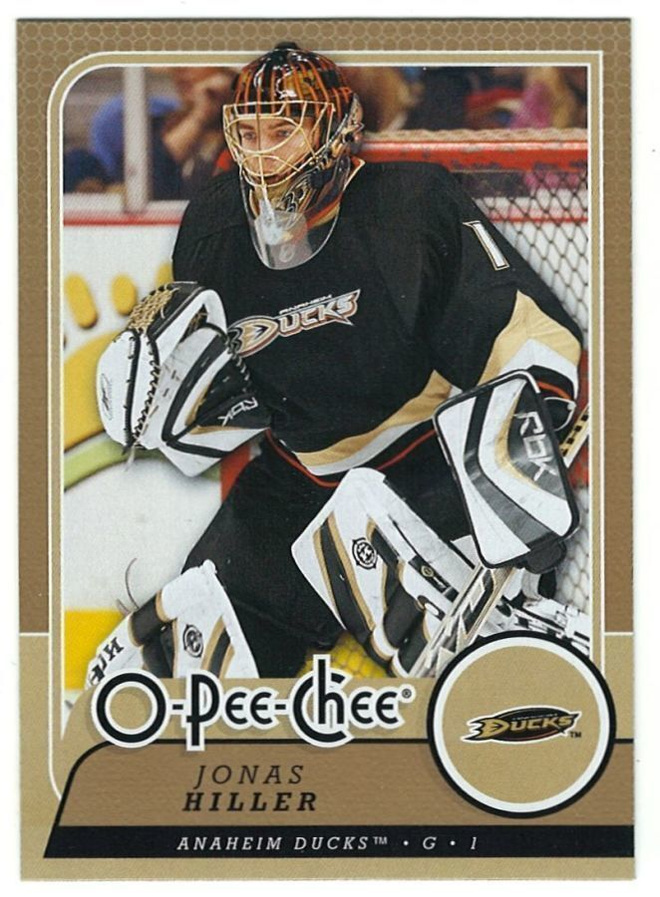 08-09 O-Pee-Chee #75 Jonas Hiller
