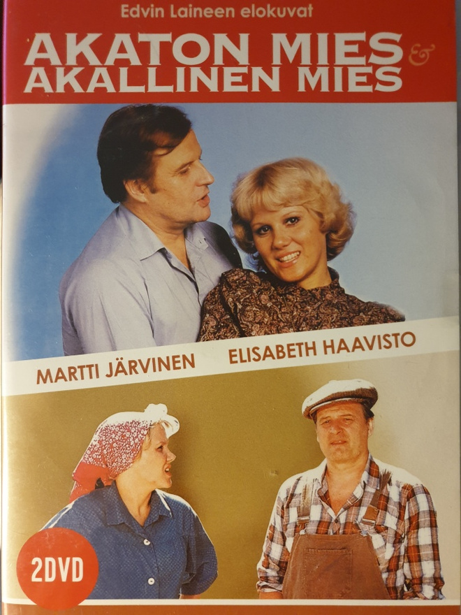 Akaton mies & Akallinen mies DVD