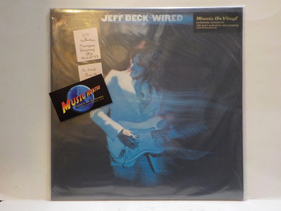 JEFF BECK - WIRED - UUSI "SS" EU 2010 LP