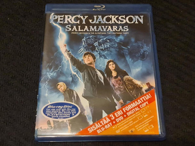 BLU-RAY /  Percy Jackson salamavaras   ( Blu-ray + DVD )