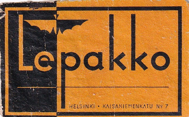 Helsinki, Lepakko, Kaisaniemenkatu N:o 7  1/12