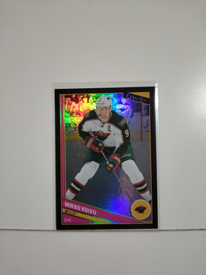 2013-14 O-Pee-Chee - Black Rainbow #283 Mikko Koivu SN100