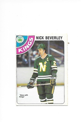 1978-79 OPC #111 Nick Beverley Los Angeles Kings