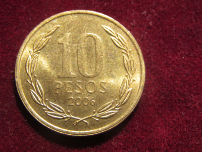 10 pesos 2006. Chile