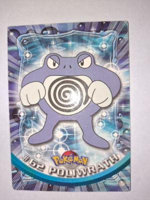Pokemon Topps keräilykortti #62 Poliwrath