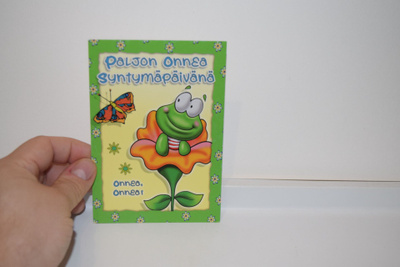  Postikortti (K1)  sammakko