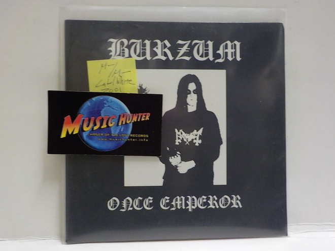 BURZUM - ONCE EMPEROR / SPELL OF DESTRUCTION - M-/M- 7"