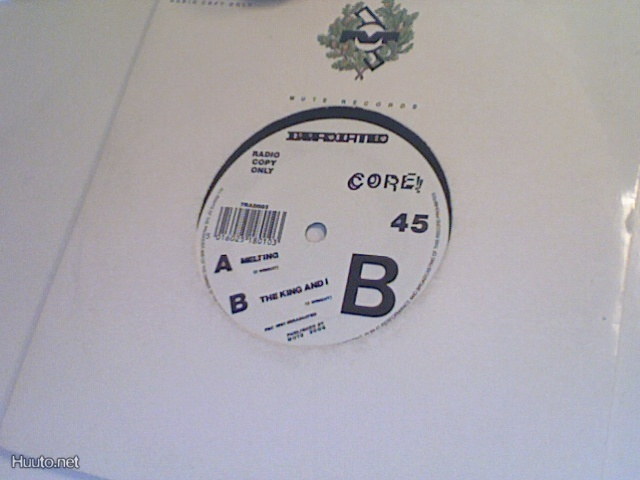 CORE !  ::  MELTING / THE KING AND I :: VINYYLI 7"   1991