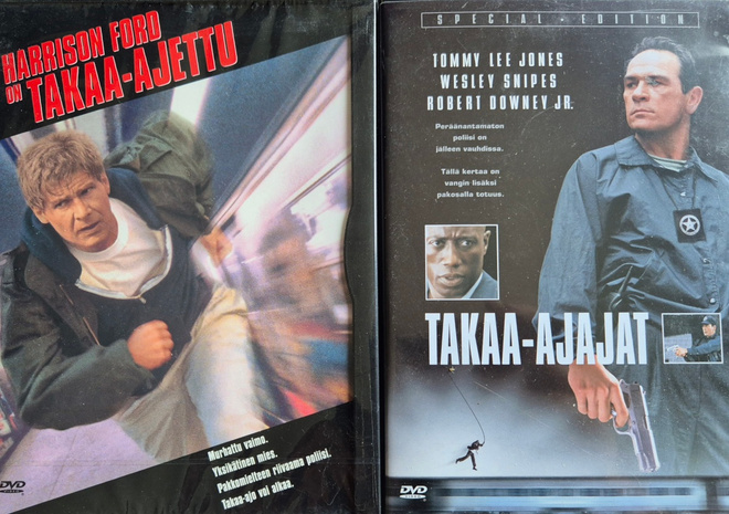 Takaa-ajettu & Takaa-ajajat -DVD