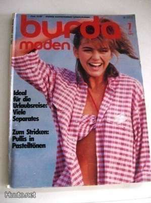Burda -lehtiä. 2,50€/kpl