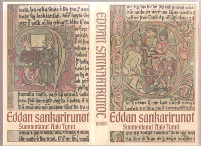 Eddan sankarirunot,  WSOY 1981, skp, 2.p., K4