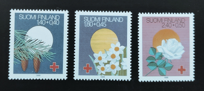 1988 Punainen Risti sarja **