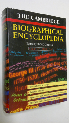 David Crystal : The Cambridge biographical encyclopedia