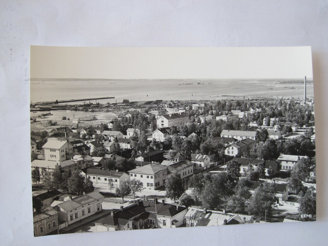 VANHA Postikortti Kemi Lappi 1950-luku Alkup.Mallikappale