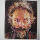 Chuck Close ”Lucas II” – taidepostikortti - pikkukuva 1