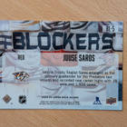 2022-23 Allure Juuse Saros Blockers Red /299 - pikkukuva 2