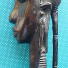 Figuuri Musta Afrikkalaisen naisen pää korkeus 22cm - pikkukuva 5