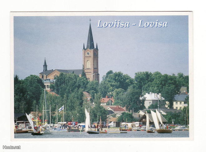 Postikortti, LOVIISA, kirkko
