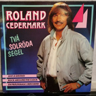 ROLAND CEDERMARK Två solröda segel  MLPH 1607 1985 - pikkukuva 1