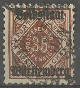 Wyrtemberg Mi 142 o
