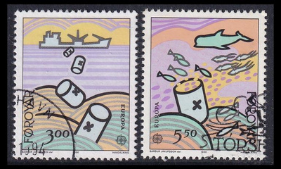 Fär-saaret 134-5 o Europa merien saastuminen (1986)