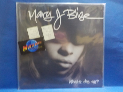 MARY J. BLIGE - WHATS THE 411 M-/EX US-92 LP