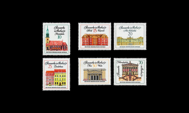 DDR 1661-6 ** Merkittäviä rakennuksia (1971)