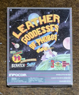 Leather Goddesses of Phobos, big box