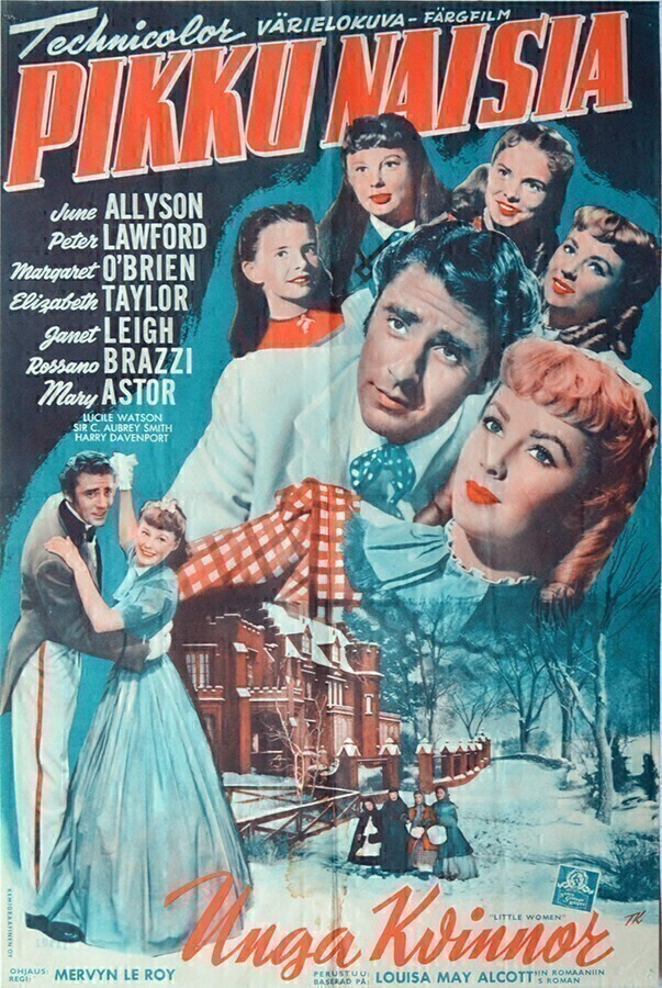 Elokuvajuliste: Pikku naisia (Elizabeth Taylor)